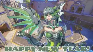 happy new year!🎊  overwatch 2 ~ mercy gameplay