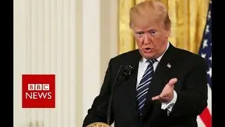 Santa Fe High School: President Trump condemned the shooting  - BBC News