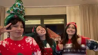 Vlogmas: Nuestra primera posada/intercambio🎄 | Tres y punto