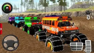 Extreme Racing Monster Trucks School Bus Driving Cars Offroad #39 - Offroad Outlaws Android Gameplay