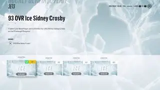 NHL 18 HUT - Sidney Crosby ICE SET!