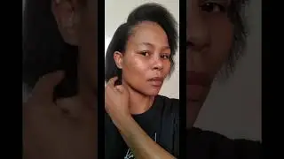 Embracing my hair's diversity | #straightnatural #naturalhair #silkpressonnaturalhair #blowdriedhair
