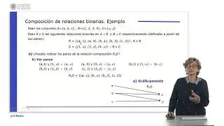 Composición de relaciones binarias. Ejemplo | 11/23 | UPV