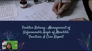 DS 3 OMFR: Case Report Review Fraktur Dentoalveolar dan Fraktur Rahang