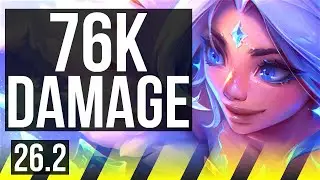 ZERI & Thresh vs CAITLYN & Nami (ADC) | 76K damage | EUNE Grandmaster | 26.2
