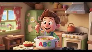 ABC Soup in the Farm Kitchen | Nursery Rhymes & Kids Song
