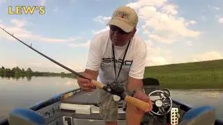 Lew's Tournament Pro and Speed Stick IM7 for light lures