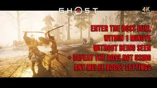 *Exclusive* - Enter The Boss Duel Within 1 Min Undetected - Kill General Bartu - Ghost Of Tsushima