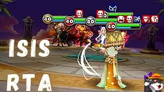 The Power Of Isis (Light Desert Queen) In RTA  Summoners War