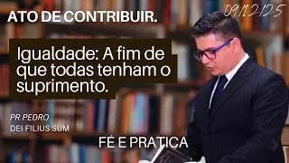 Igualdade A fim de que todas tenham o suprimento