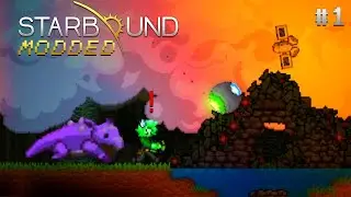 MODDED STARBOUND BUT I GET THE WORST SPAWN!