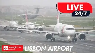 🔴 LIVE 24/7 Lisbon Airport 25.01.2026 &bull; Livestream Plane Spotting &bull; Direto Aeroporto Lisboa
