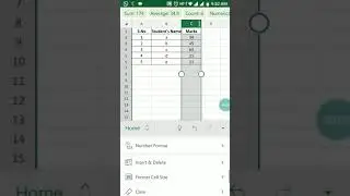 MS EXCEL MOBILE: HOW TO SORT ASCENDING & DESCENDING ORDER