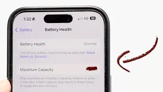 Я заряжаю свой iPhone до 100% каждую ночь. Вот состояние моей батареи.