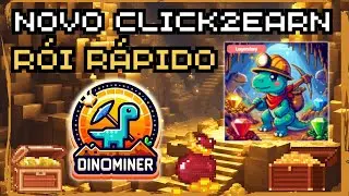 DINOMINER | O NOVO CLICK2EARN DA BSC - R&Oacute;I DE 15-30 DIAS (TIREI 2 LEND&Aacute;RIOS) #dinominer #click2earn