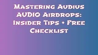 Get Free Audius AUDIO Airdrop  | Learn How to Swap or Sell Audius AUDIO Airdrop