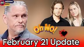G H Update: Jonathan Jackson Returns as Lucky & Shocking Confessions from Sasha!February 21 Reveals!