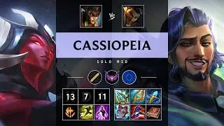 Cassiopeia Mid vs Akshan - EUW Master Patch 25.14