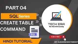 How to use Create Table Command | Explained Syntax and Example | Part 4 #sql #sqlforbeginners #free