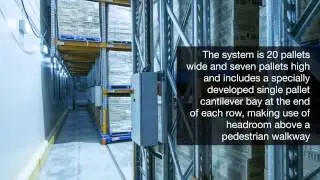 Mobile Pallet Racking at Oxford Cold Storage