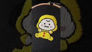 BT21 Chimmy embroidery #shorts #bts #jimin #bt21