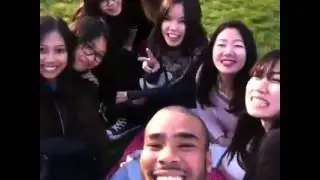 Selfie avec des Chinoises