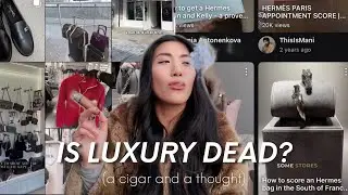 A CIGAR AND A THOUGHT: HAS SOCIAL MEDIA KILLED LUXURY? | EP. 2
