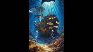 Pirate Ship! #onceupon2languages #mermaid #mermaidstory #learnenglish #englishforkids #казкананіч