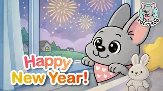 Happy New Year! | New Year Song for Kids | Rocky Boo & Friends