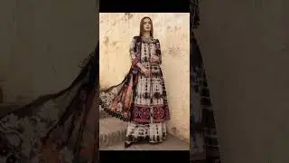 two piece printed suit design #fashion #dress #bridalfashion #fashiondress #ytshorts #ladiesdress