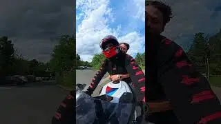 I took some kid for a ride. His face will tell you everything.