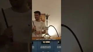 Vodka in Shisha? Was passiert dann? 😂😅 #shorts #shisha #hookah #vodka #fy #f&uuml;rdich #fyp #foryou #fun