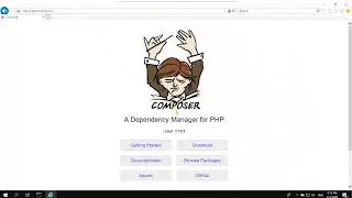 Installing and testing Composer