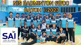 NSNIS SIX WEEK CERTIFICATE COURSE 2023 ||My experience|| SAI NIS in Badminton 🏸