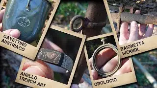 Buried Treasures, My Latest Finds - WW1 Metal Detecting