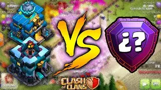 LLEGAR a LEYENDA con TH 13 SIN ALDEA MAXEADA | CLASH OF CLANS