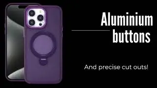 WAYCASE KICKSTAND MIDNIGHT PHONE CASE #magsafecase #phonecase #appleiphone