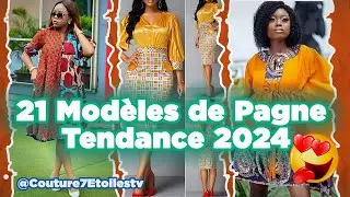 2024: Top 21 mod&egrave;les en pagnes africaine a Voire #TendanceAfricaine #ModeTraditionnelle #mode