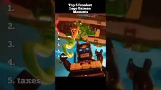 Top 5 Funniest LEGO Batman Moments 🦇😂 #trending #lego