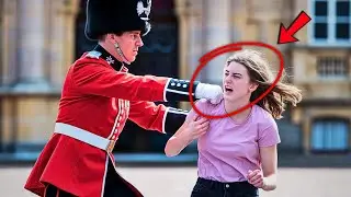 22 Moments When Royal Guards FIGHT Back & TEACH Stupid Tourists A Lesson&hellip;(No one ever said)