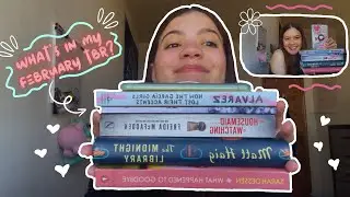 february tbr 📚💗all the books I wanted to read this month!