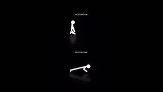 Motivation Vs Discipline #music #motivation #discipline #growthminset #mentalhealth #shorts