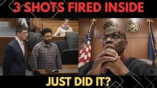 3 Shots Fired Inside a Building: Defendant Admits He 'Just Did It' for No Reason