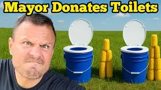 MAYOR DONATES TOILETS 🪣 While I'm In A Storage Unit