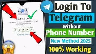 How To Login Telegram Without Phone Number (2025) | Fix Telegram Code SMS Problem |Fix Login Problem