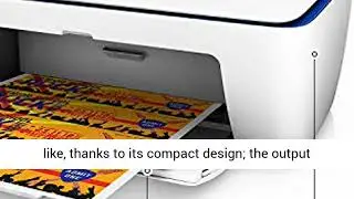 HP DeskJet 2622 All in One Compact Printer Works with Alexa