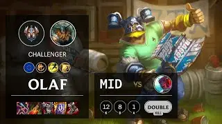Olaf Mid vs Yone - EUW Challenger Patch 10.25b