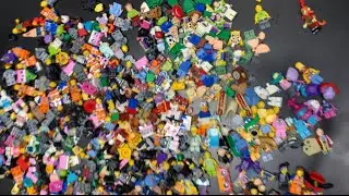 Look At All The Colors!  300+ LEGO Minifigure Haul