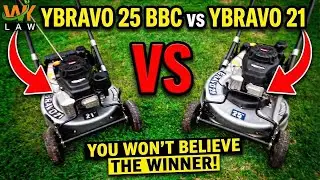 YBRAVO 25 & 21 REVIEW. Ybravo commercial lawn mowers