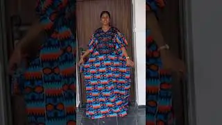 Ankara Boubou Dress | Ankara Fashion